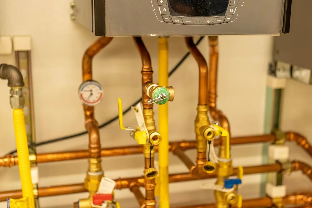 Licensed technician providing Backflow Prevention for a homeowner in North Elba